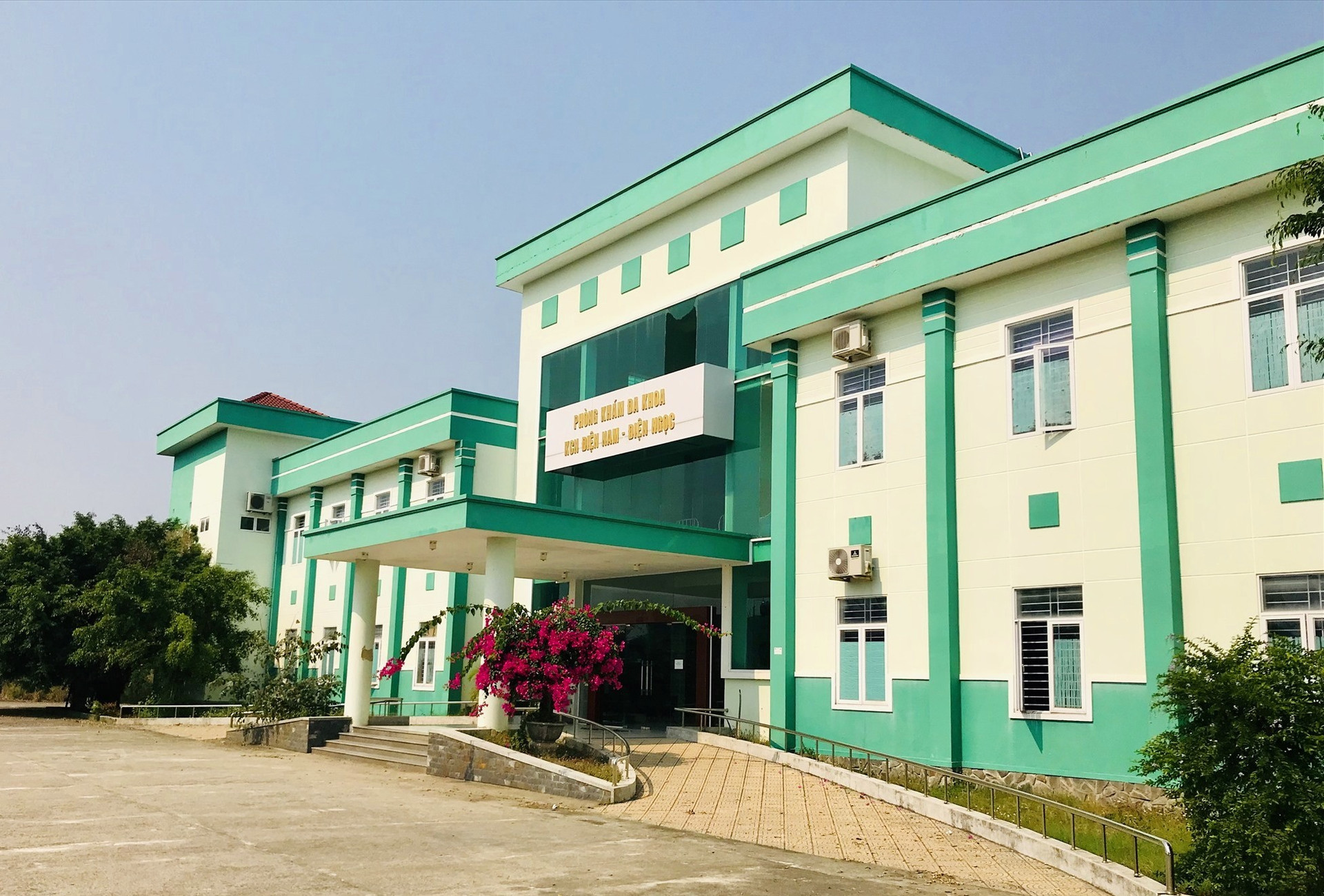 Phòng khám Đa khoa KCN Điện Nam - Điện Ngọc sẽ là trung tâm điều trị bệnh nhân Covid-19 thể nhẹ tại khu vực bắc Quảng Nam. Ảnh: Q.T