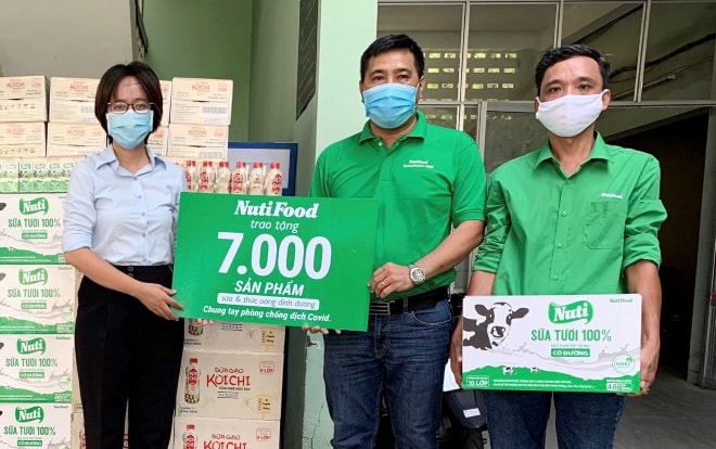 NutiFood đã trao tặng hơn 7.000 sản phẩm sữa và thức uống dinh dưỡng