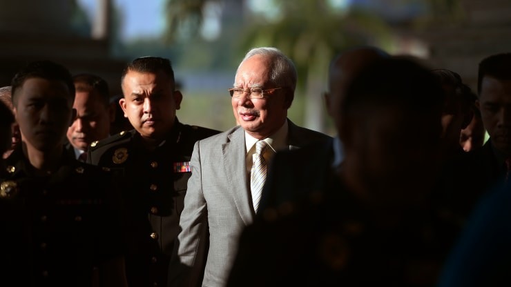 Cựu Thủ tướng Malaysia Najib Razak. Ảnh: AFP