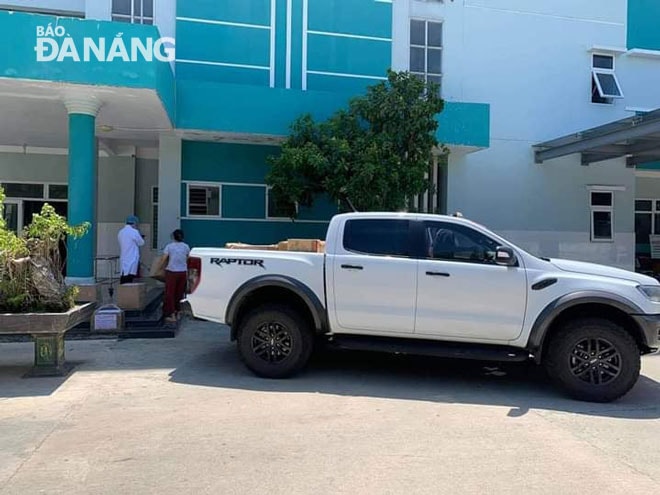 Những chuyến hàng đầu tiên về với Bệnh viện Phụ sản nhi 