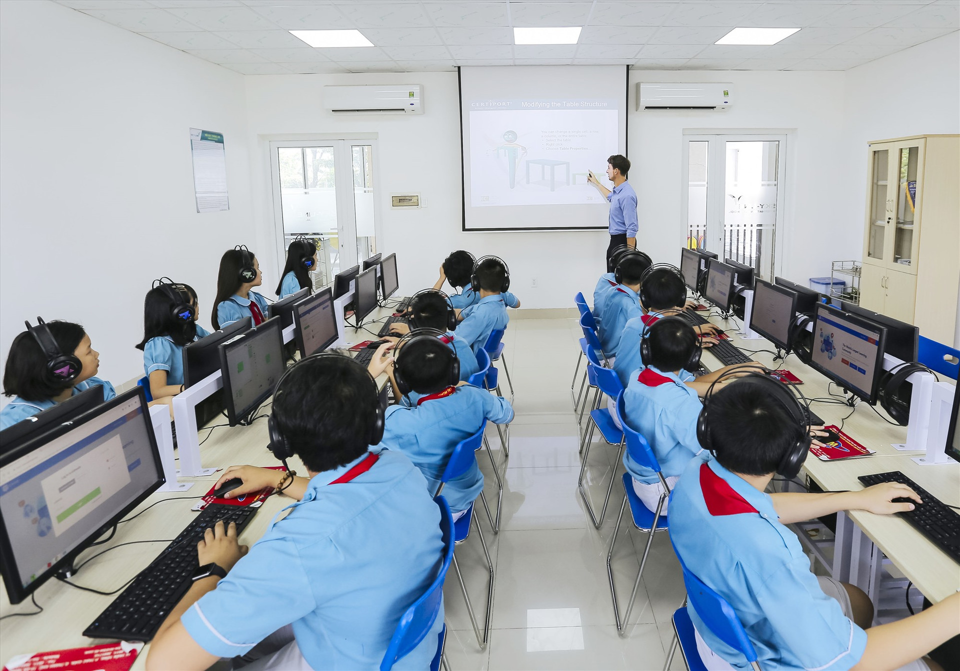 Hệ thống giáo dục Sky-Line với cơ sở vật chất, phương tiện hiện đại là môi trường học tập và rèn luyện lý tưởng cho học sinh từ mầm non đến THPT. Ảnh: Sky-Line cung cấp