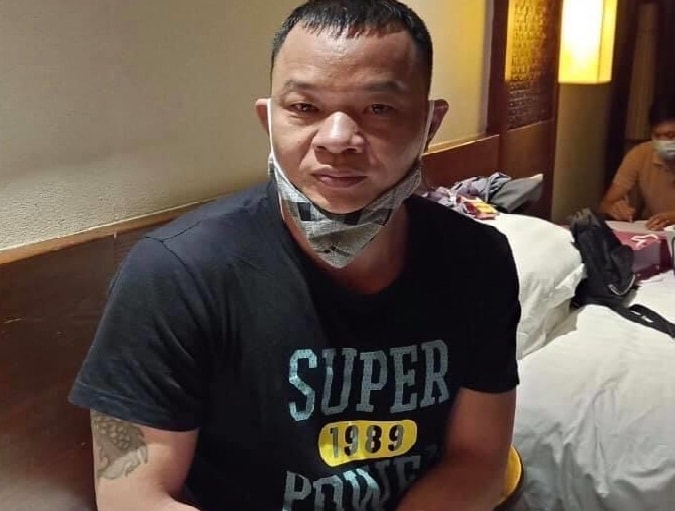 Một đối tượng người Trung Quốc nhập cảnh trái phép vào Đà Nẵng bị lực lượng Công an thành phố Đà Nẵng bắt giữ hồi tháng 7-2020. Ảnh: P.C