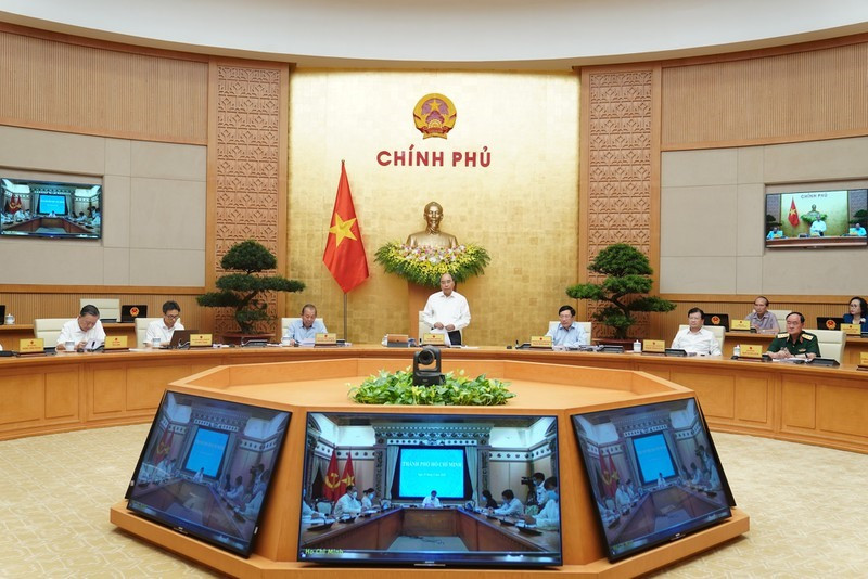 hủ tướng Nguyễn Xuân Phúc chủ trì Hội nghị - Ảnh: VGP/Quang Hiếu.