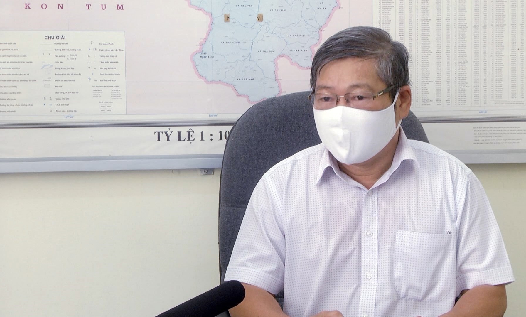 Ông Trần Văn Kiệm - Giám đốc Trung tâm Kiểm soát bệnh tật Quảng Nam