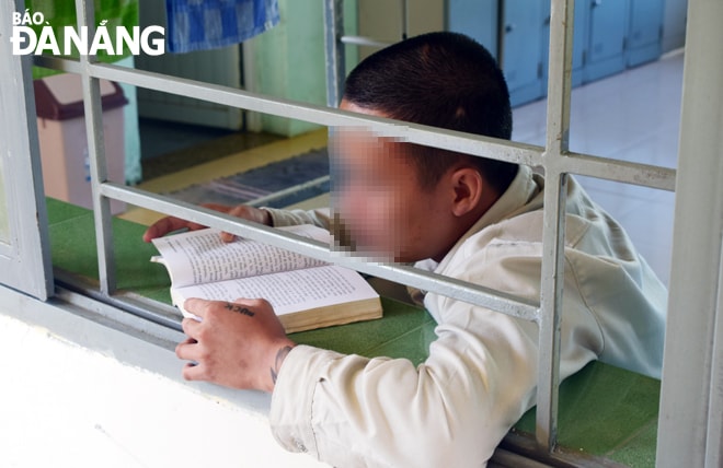 Trước khi nghiện ma túy phải đi cai nghiện tại Cơ sở xã hội Bầu Bàng, T.V.T ở Liên Chiểu từng sống theo kiểu “ngày ngủ, đêm cày game”. Ảnh: T.V