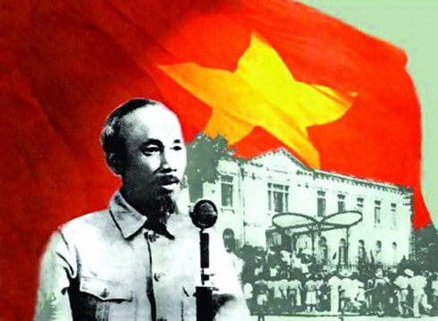 President Ho Chi Minh read the Declaration of Independence in Hanoi on September 2, 1945, proclaiming the birth of the Democratic Republic of Vietnam (now the Socialist Republic of Vietnam). (Infographics: Quang Huy). Photo: VOV