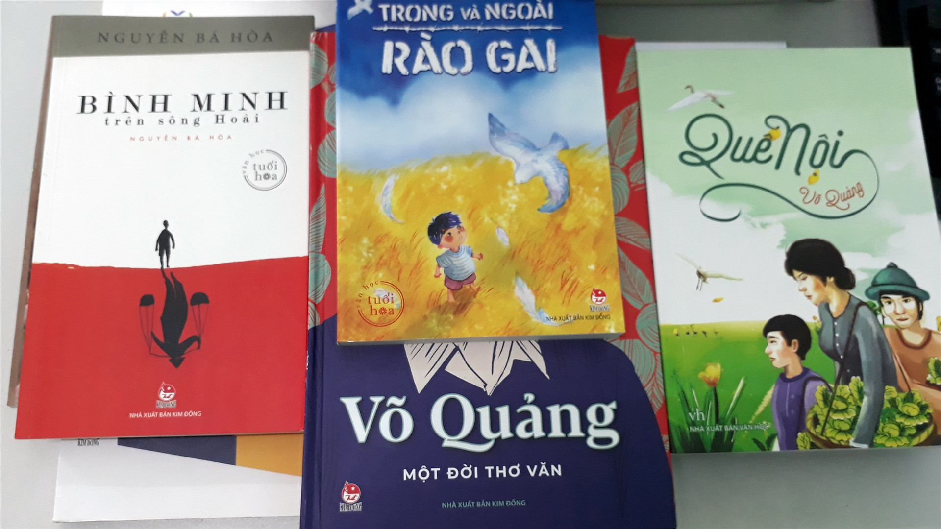 Sách của tác giả xứ Quảng ở NXB Kim Đồng.