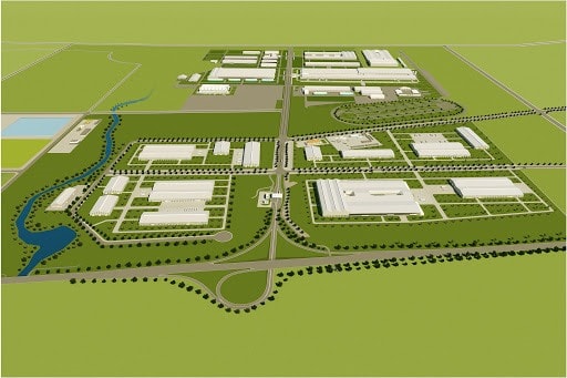 Perspective of Chu Lai Agro- Forestry Industrial Park project