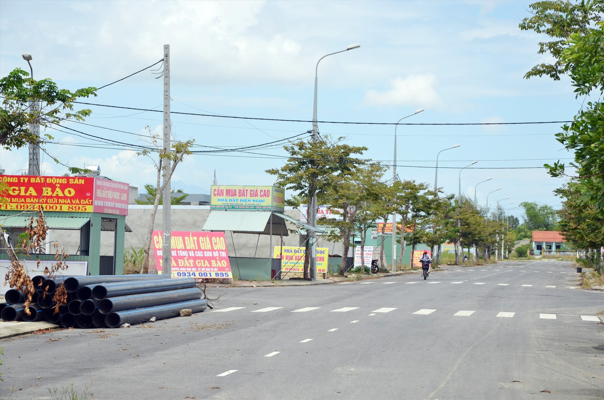 Theo ngành thuế, kinh doanh bất động sản cũng là một trong các lĩnh vực xuất hiện tình trạng thất thu thuế. Ảnh: T.H