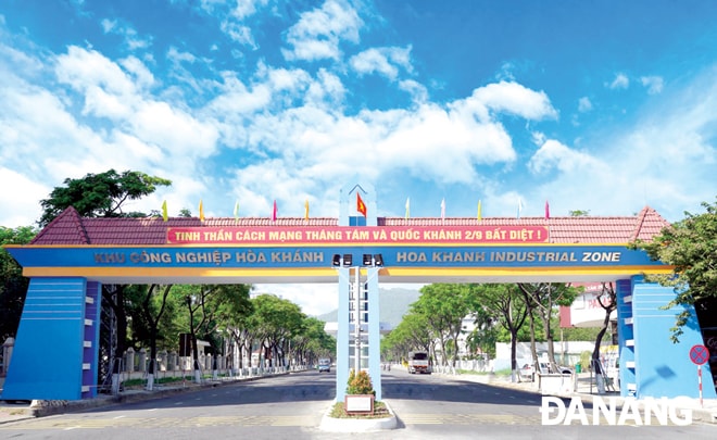 Khu công nghiệp Hòa Khánh được đầu tư cơ sở hạ tầng đồng bộ, đạt 100% tỷ lệ lấp đầy diện tích đất cho doanh nghiệp thuê khai thác, sử dụng.
