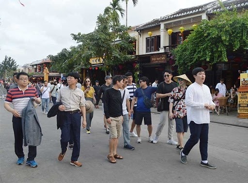 Tourists in Quang Nam