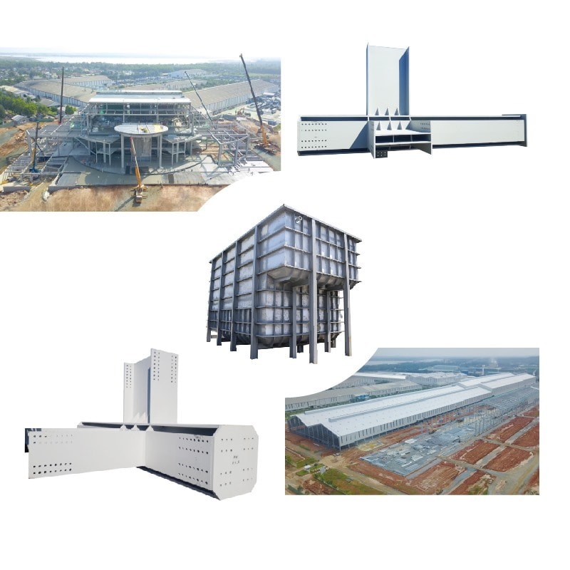 THACO’s mechanical products THACO’s products are supplied to factories in the Chu Lai Open Economic Zone, domestic businesses and exported to Laos, Cambodia, Malaysia, Japan and South Korea.