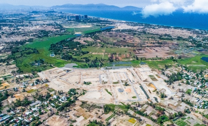 Quang Nam from above. Photo: phapluatplus