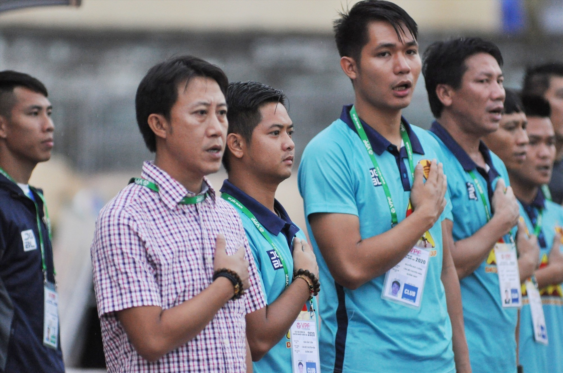 Niềm tin của đội Quảng Nam bây giờ đặt trọn vào tay HLV Nguyễn Thành Công. Ảnh: A.NHI