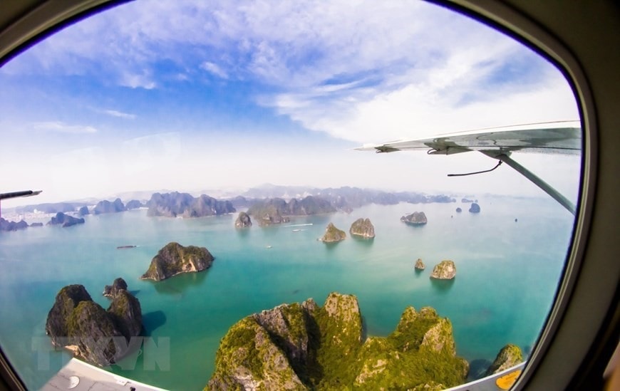 Ha Long Bay is a UNESCO world heritage site in Quang Ninh province. It is also a travel destination popular with domestic and foreign visitors.