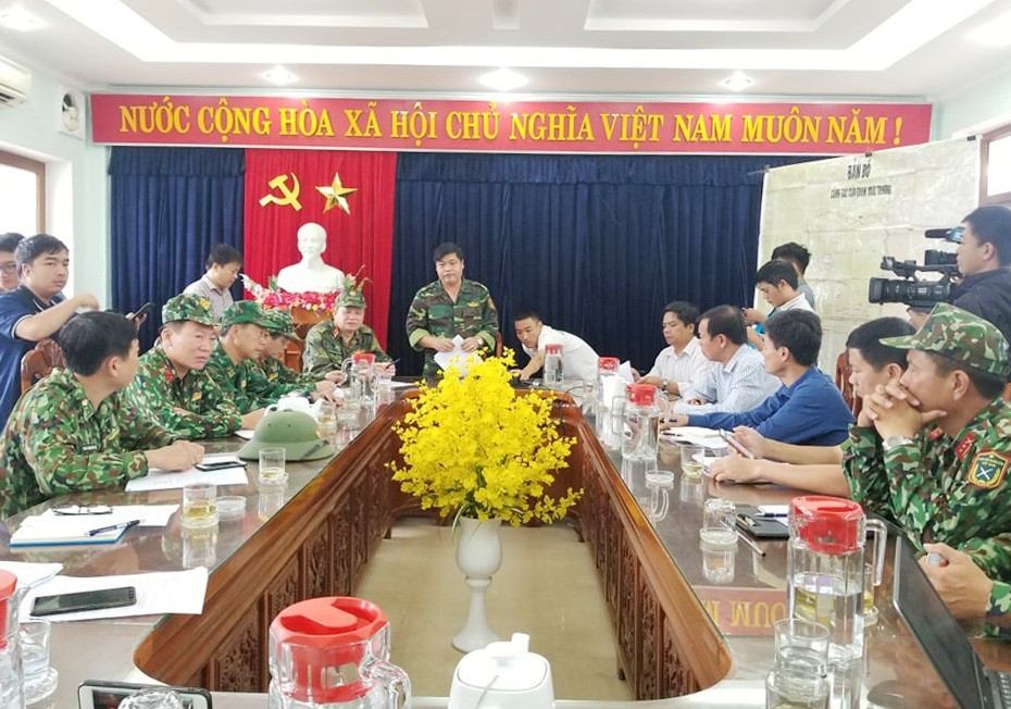 Trưởng ban Nội chính Tỉnh ủy Nguyễn Mạnh Hà chủ trì cuộc làm việc