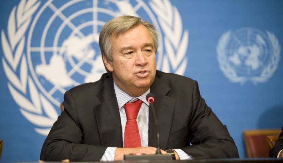 UN Secretary-General Antonio Guterres