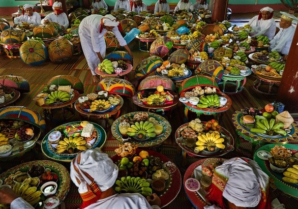 Wa-Ha ritual of Cham Awal people in south-central Vietnam. Photo: tuoitre.vn