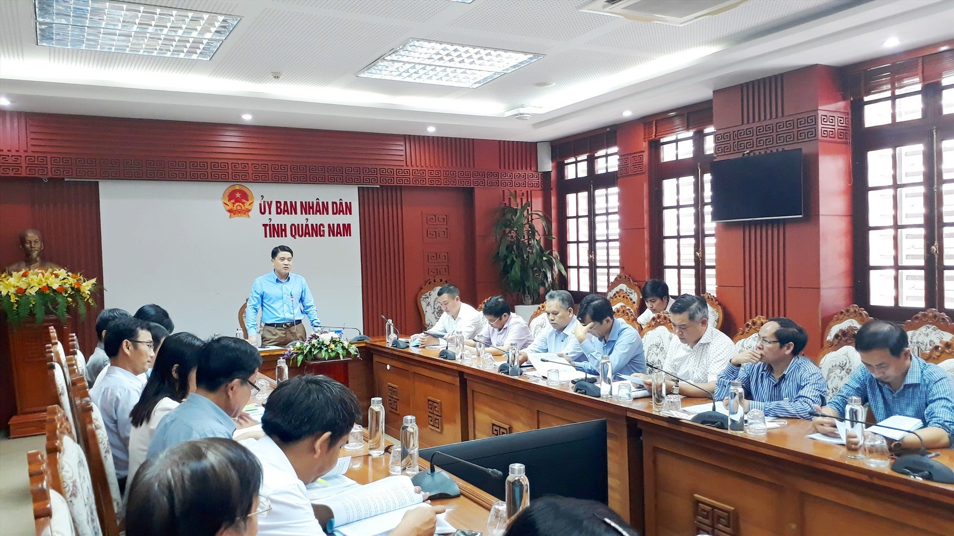 Theo Phó Chủ tịch UBND tỉnh Trần Văn Tân, đề án rất có ý nghĩa đến sự phát triển giáo dục miền núi. Ảnh: X.P