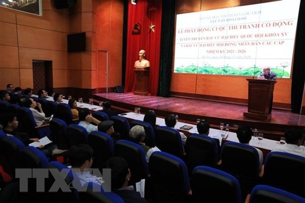 Quang cảnh buổi lễ. (Ảnh: Thành Đạt/TTXVN)