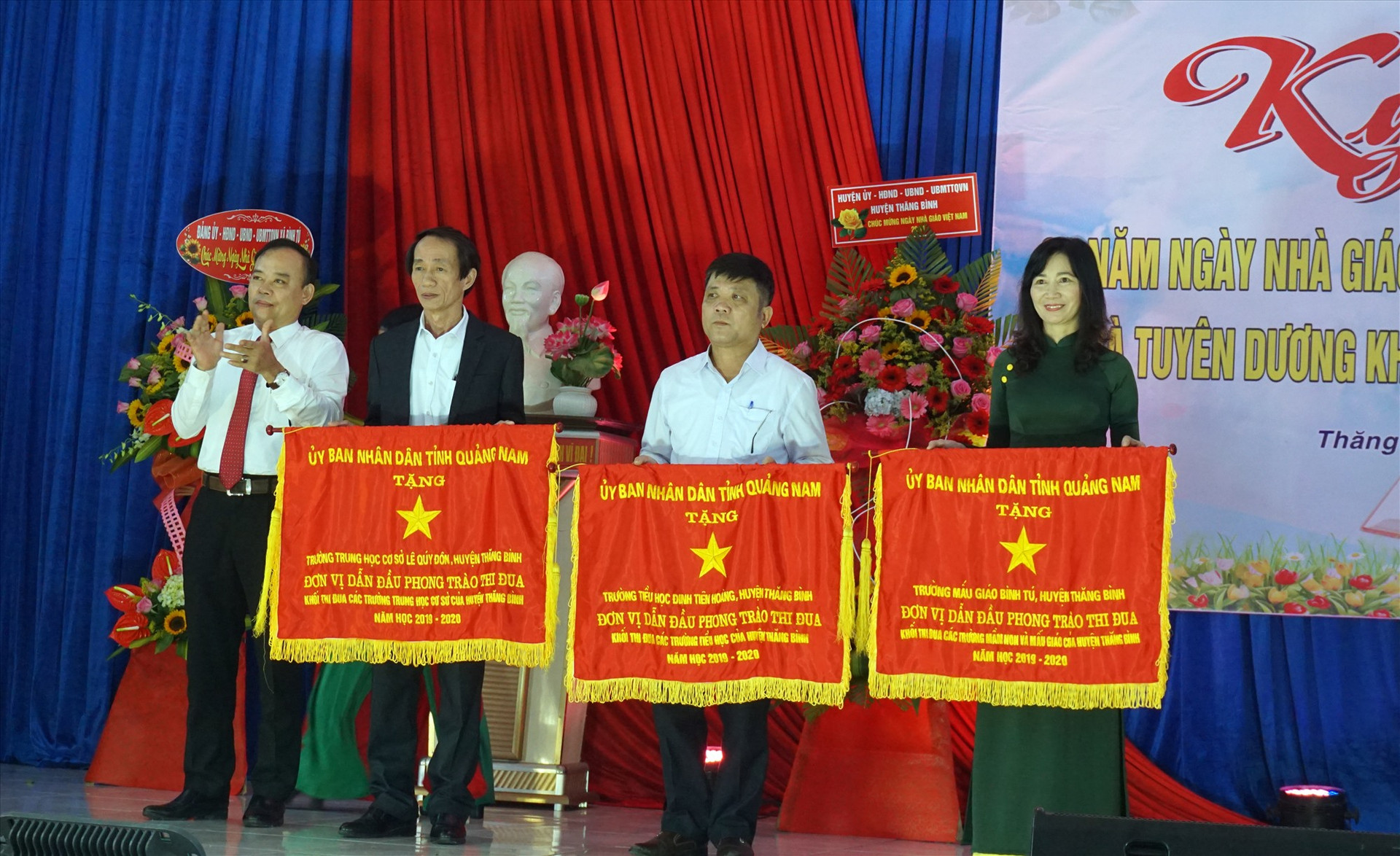 Thăng Bình có 3 tập thể được nhận Cờ thi đua của UBND tỉnh trong năm học 2019-2020.