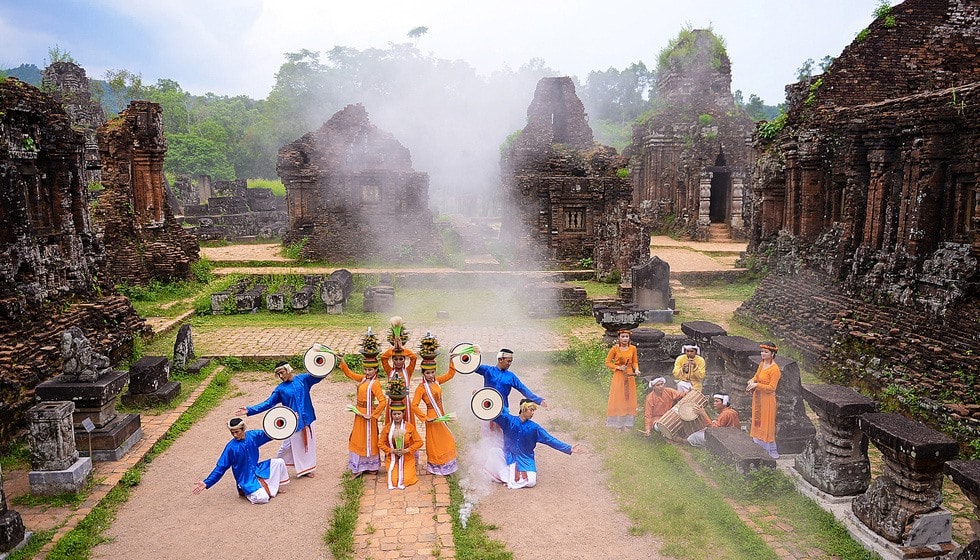 Artistic performances in My Son Sanctuary