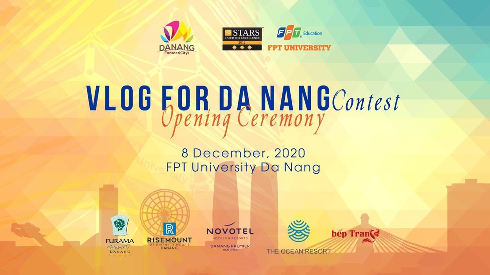 Logo Cuộc thi VLOG FOR DANANG Ảnh Xuân Lan