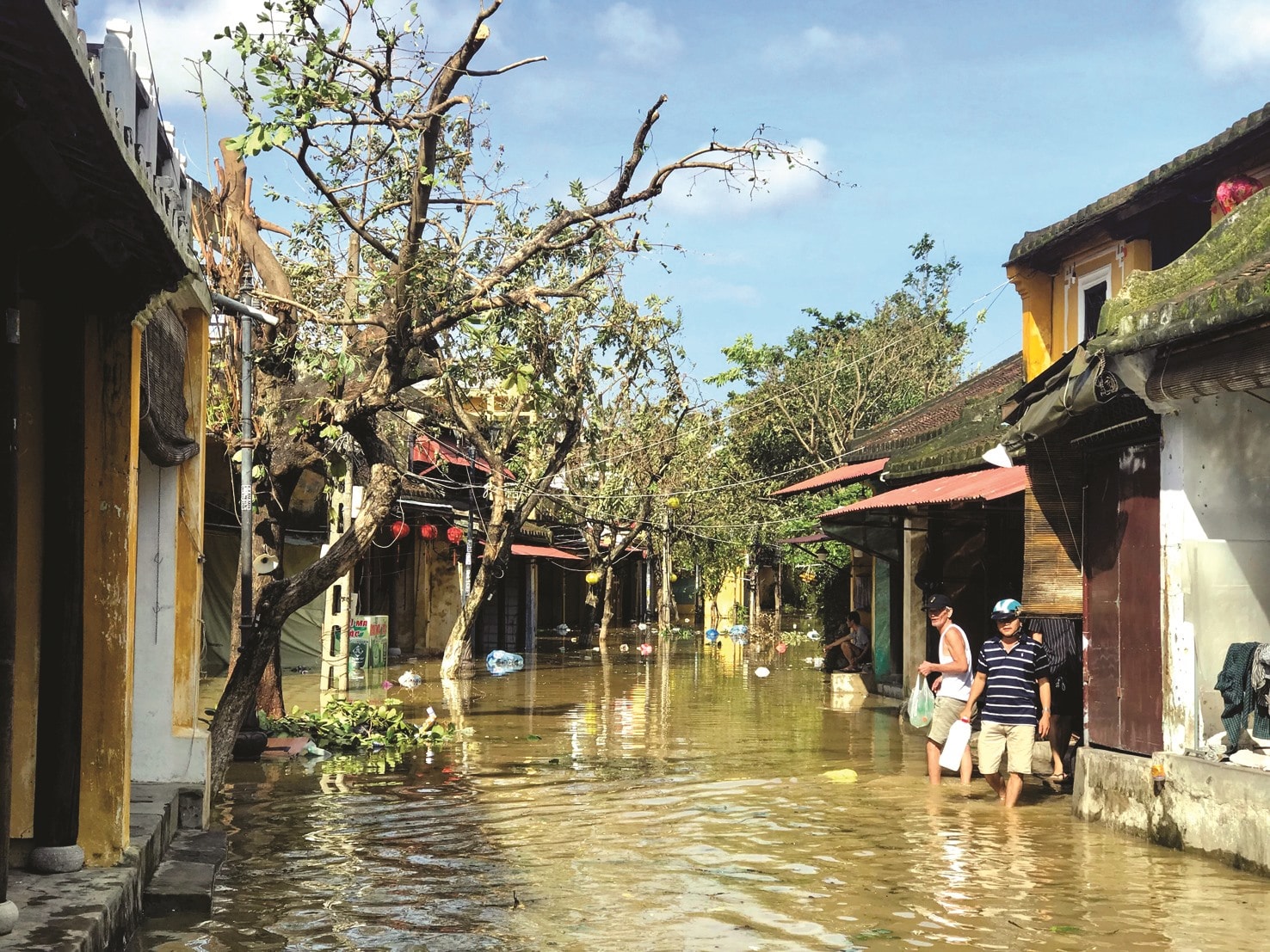 Ảnh hưởng của la nina khiến mùa mưa bão năm nay khốc liệt hơn nhiều năm. Ảnh: Q.T