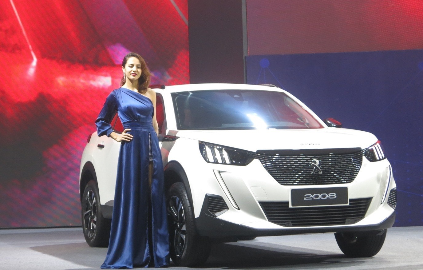 An SUV Peugeot 2008 at the event