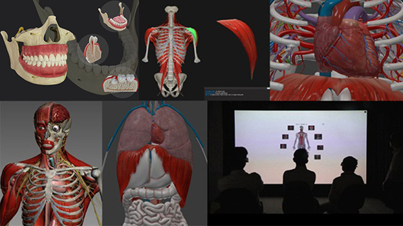 Ứng dụng 3D-Dental hỗ trợ đắc lực việc giảng dạy và nghiên cứu Y khoa của nhà trường. Ảnh Quế Lâm