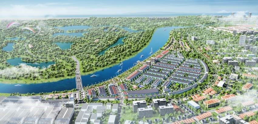 Perspective of a project along the Co Co river