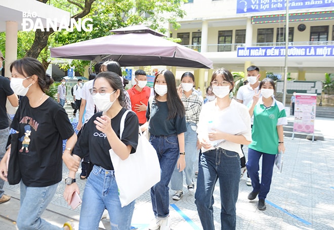 Mùa tuyển sinh đại học hệ chính quy năm 2021, Đại học Đà Nẵng tiếp tục giữ ổn định các phương án tuyển sinh. Ảnh: NGỌC PHÚ