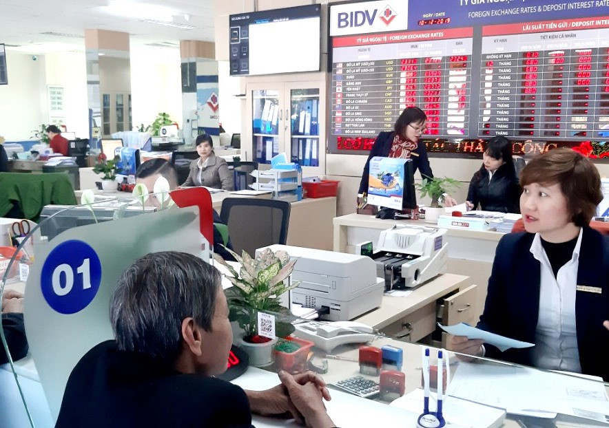 BIDV chi nhánh Quảng Nam đang đẩy mạnh cho vay để tăng trưởng tín dụng. Ảnh: VIỆT NGUYỄN