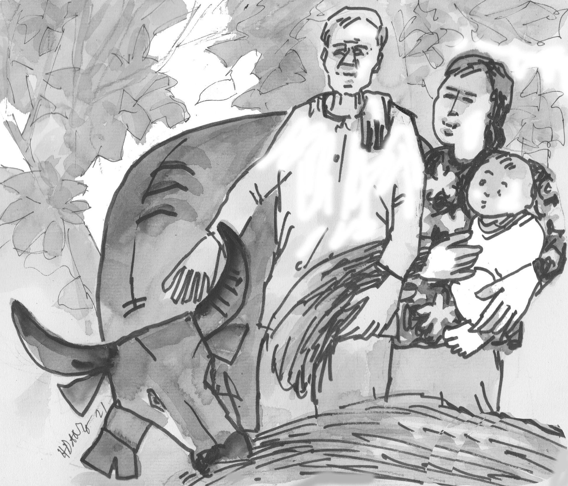 Minh họa: HOÀNG ĐẶNG