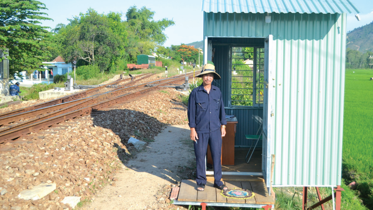 Chốt gác do Ban ATGT tỉnh tham mưu thiết lập đã góp phần đảm bảo ATGT tại lối đi tự mở qua đường sắt.