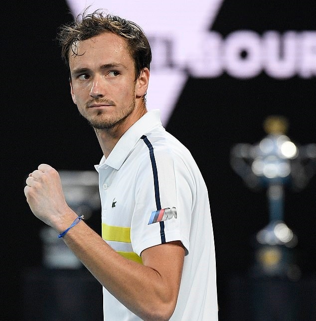 Đây là lần thứ 2 Medvedev lọt vào chung kết một giải Grand Slam và anh chắc chắn không muốn vuột mất cơ hội lớn. Ảnh: AP
