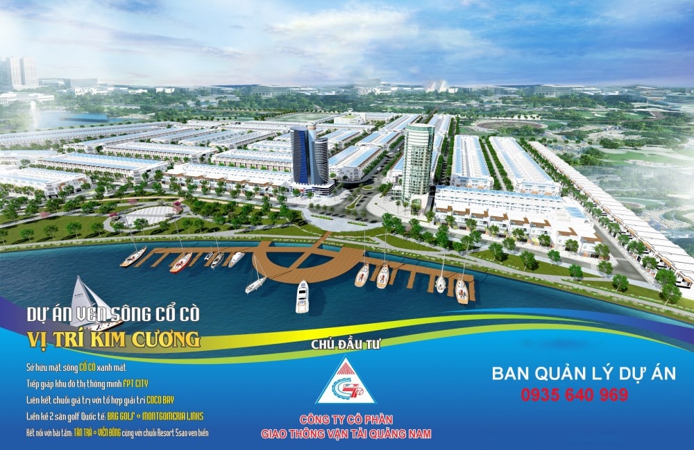 Phối cảnh Khu đô thị Sun River City.