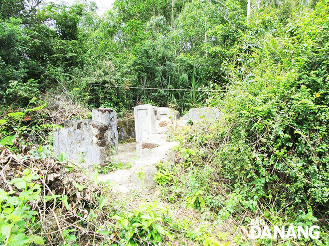 Mộ Nguyễn Bá Tuệ ở Tuân Dưỡng, xã Bình An, huyện Thăng Bình, tỉnh Quảng Nam. Ảnh: PHÚ BÌNH