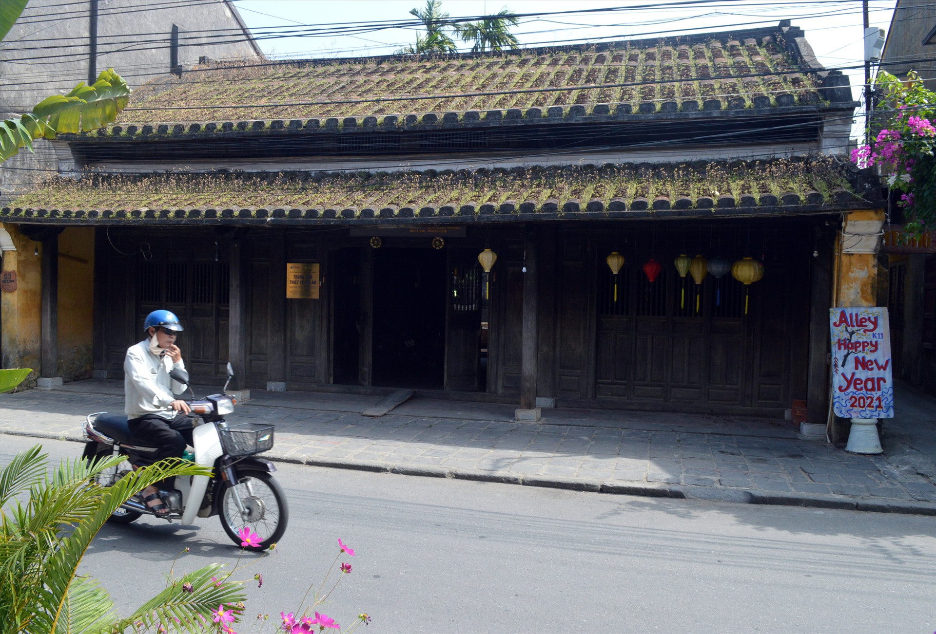 Ngôi nhà số 9 Nguyễn Thái Học đang được thành phố triển khai thu hồi. Ảnh: V.L