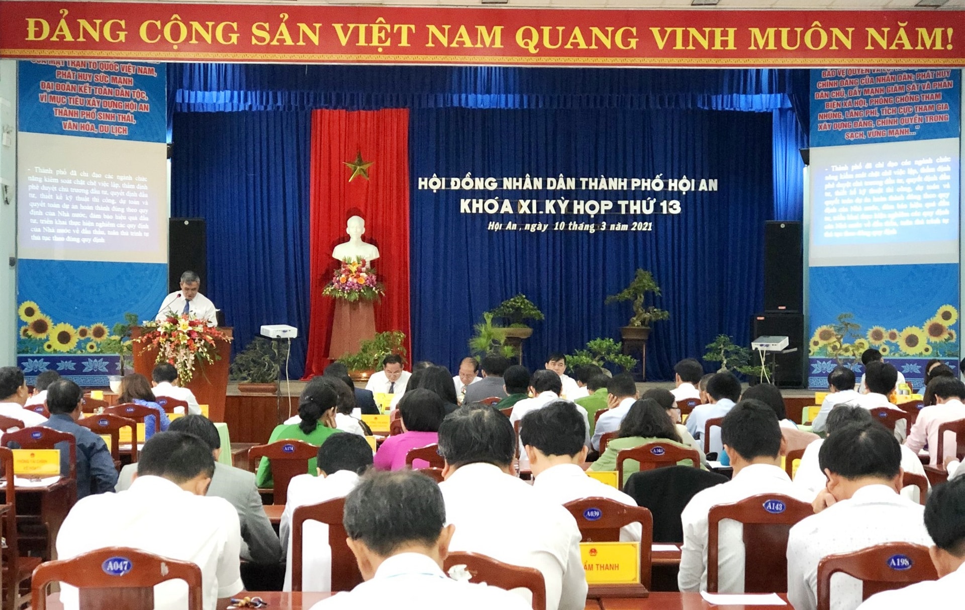 Quang cảnh kỳ họp. Ảnh: N.N