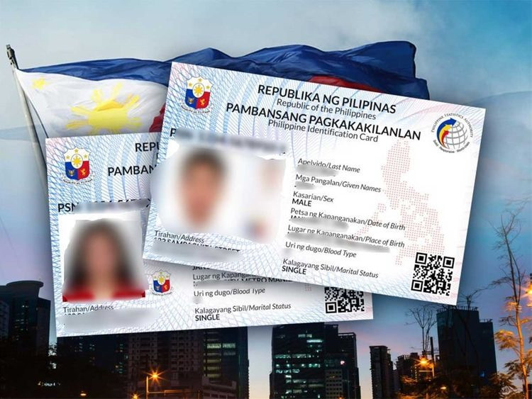 Thẻ căn cước số của công dân Philippines. Ảnh: social media