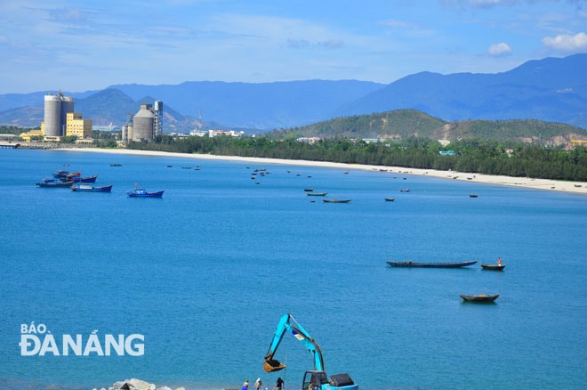 Khu vực dự kiến xây dựng cảng Liên Chiểu. Ảnh: THÀNH LÂN