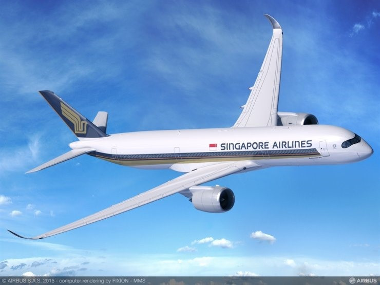 Chuyến bay của Singapore Airlines. Ảnh: Singapore Airlines