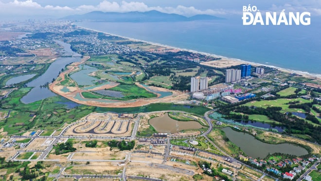 Quy hoạch chung xây dựng nhiều dự án đầu tư phát triển sẽ thu hút nguồn lực từ xã hội để hiện thực hóa đồ án. TRONG ẢNH: Khu vực phía nam quận Ngũ Hành Sơn thuộc vành đai phía nam là vành đai “Đổi mới, sáng tạo và nông nghiệp công nghệ cao”. Đây là 1 trong 3 vành đai kinh tế của thành phố.              Ảnh: TRIỆU TÙNG