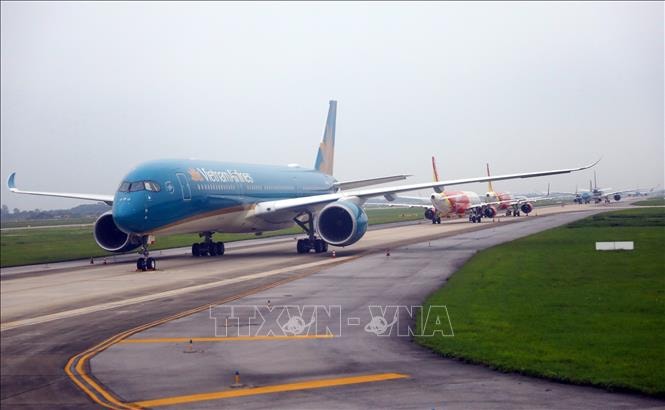 Máy bay của Vietnam Airlines. Ảnh: TTXVN