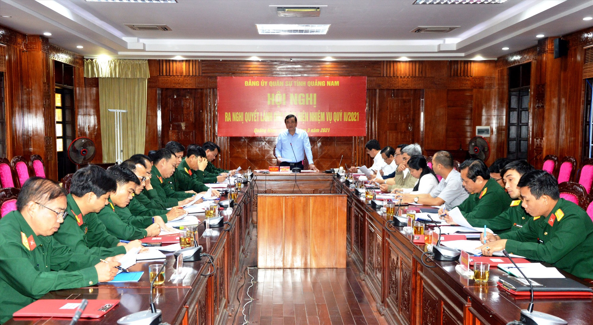 Bí thư Tỉnh ủy Phan Việt Cường chủ trì hội nghị.
