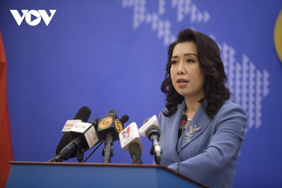 Foreign Ministry spokesperson Le Thi Thu Hang