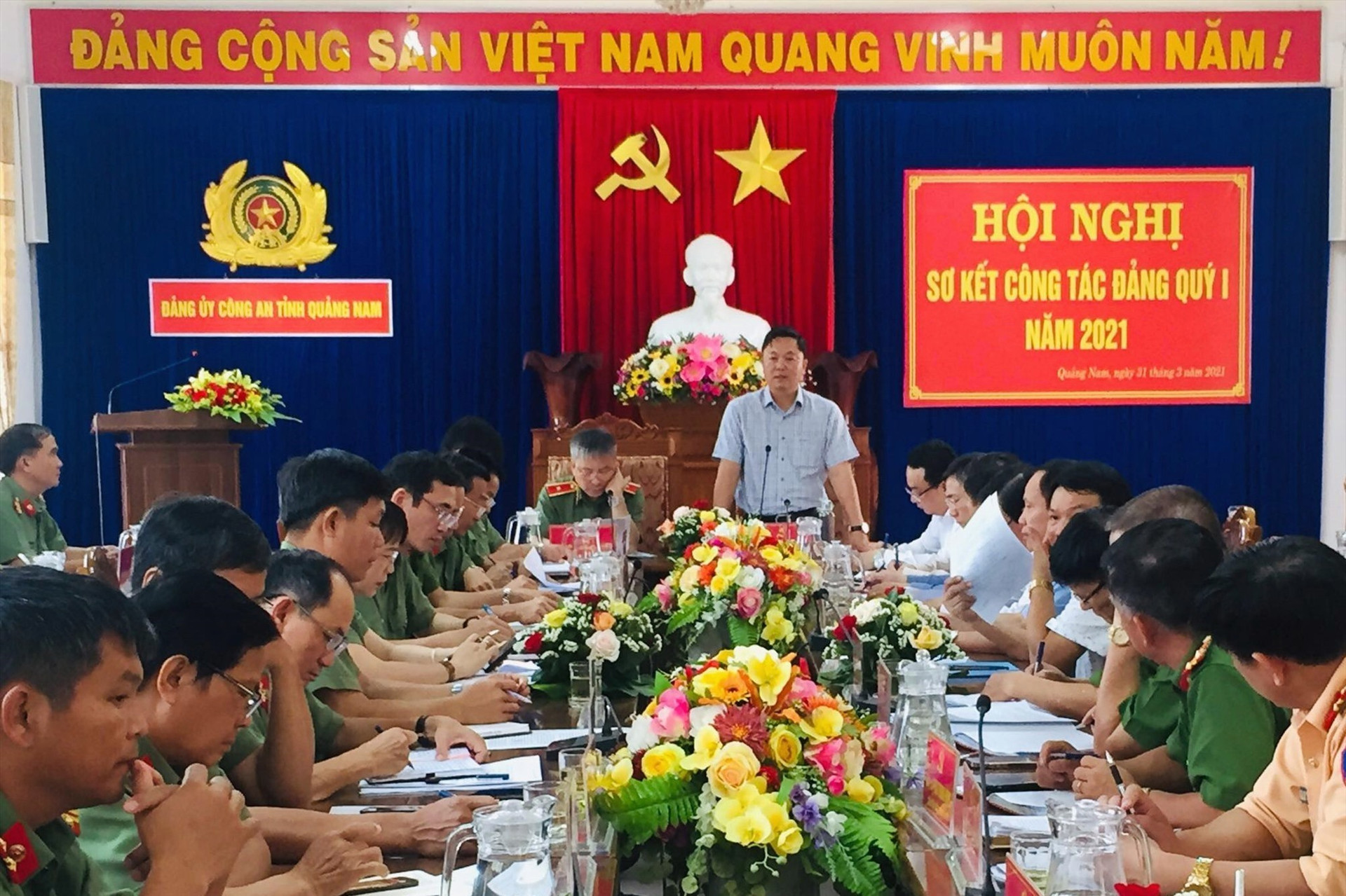 Đồng chí Lê Trí Thanh, Phó bí thư Tỉnh ủy, Chủ tịch UBND tỉnh phát biểu chỉ đạo tại Hội nghị.