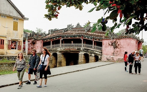 Foreign visitors to Hoi An