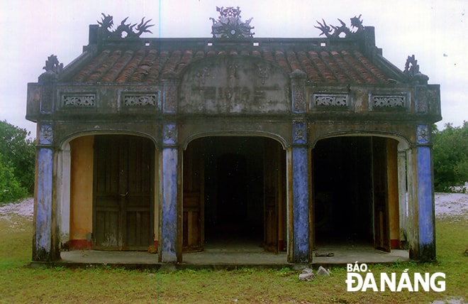 Miếu Miễu Chánh ngày nay. Ảnh: A.T